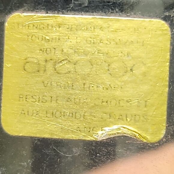 Arcoroc Clear Glass Set of 5 Glasses France - Picture 4 of 4